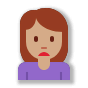 🙍🏽‍♀️