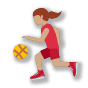 ⛹🏽‍♀️