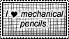 I heart mechanical pencils