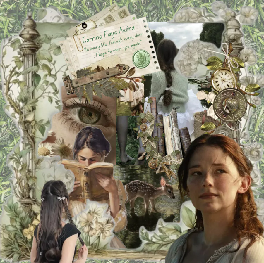 corrine's cottagecore collage