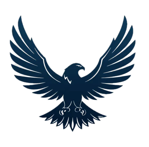 dark-blue eagle logo