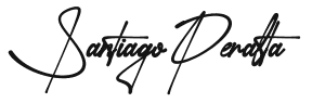 santiago peralta signature