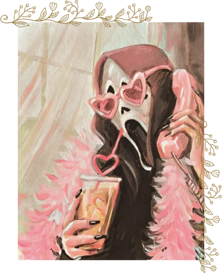 Scream w coffee