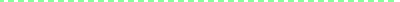 a gif of a line of mint green dashes sliding across the page