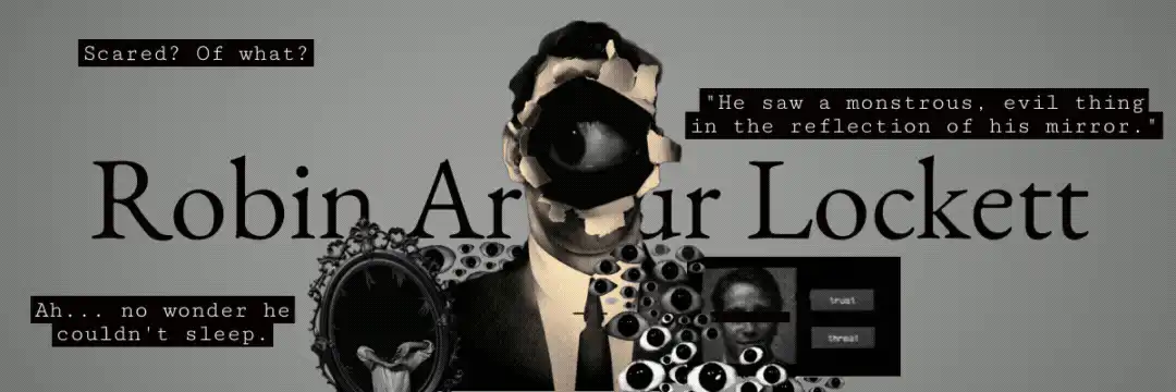 robin lockett's analogue horror inspired gif banner