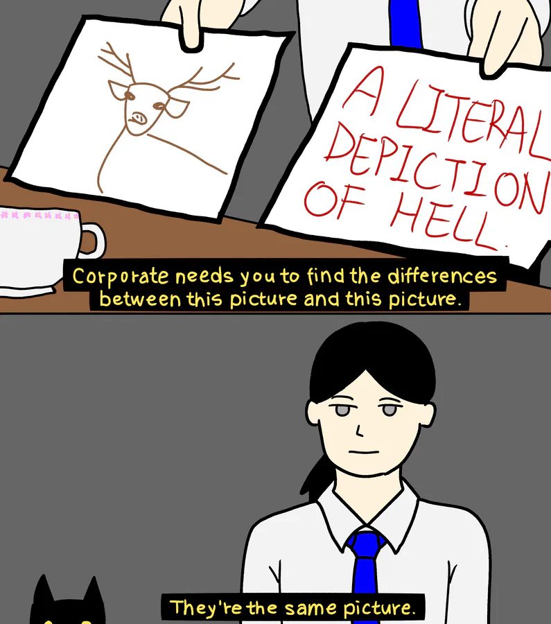 find difference between the same picture meme (from the office)