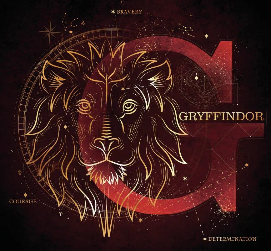 Gryffindor Image with Lion