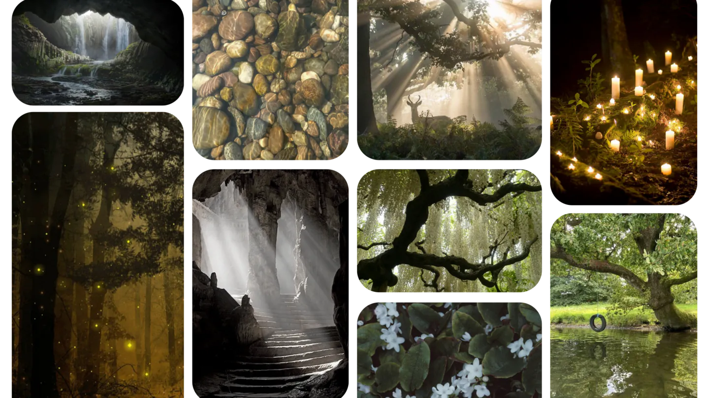 Wawatesi forest, minodeye creek and the meekhchauk caverns