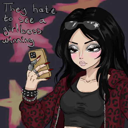 girlboss drawing