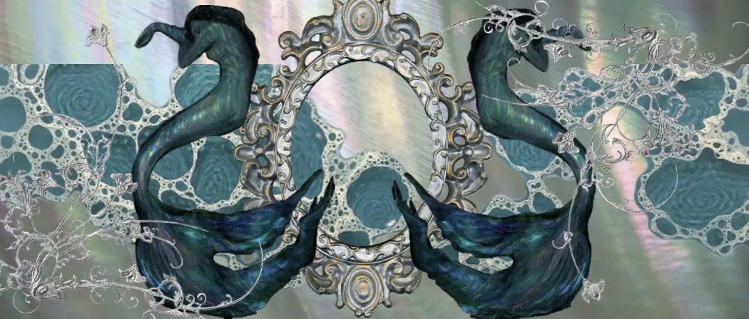 Siren blue banner