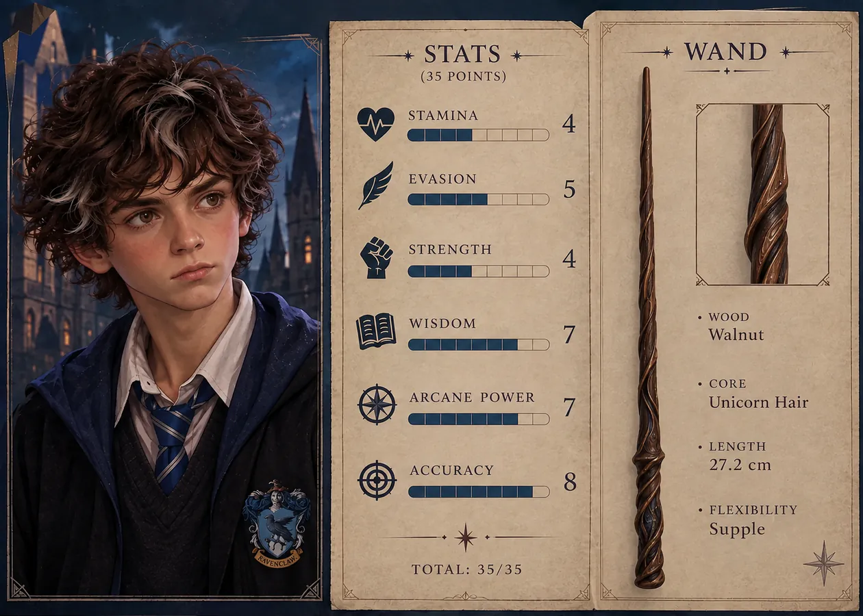 character sheet