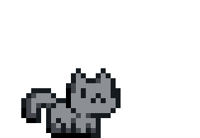 Jumping cat