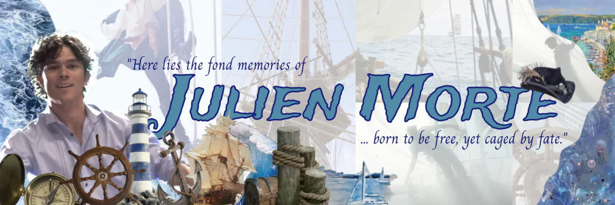 nautical banner for julien morte