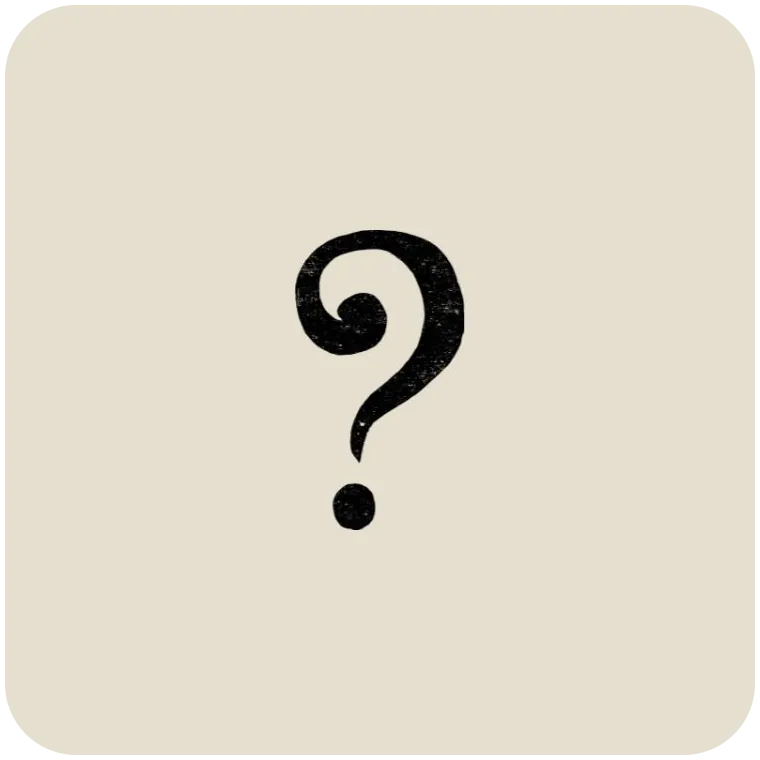 literally just a question mark ?